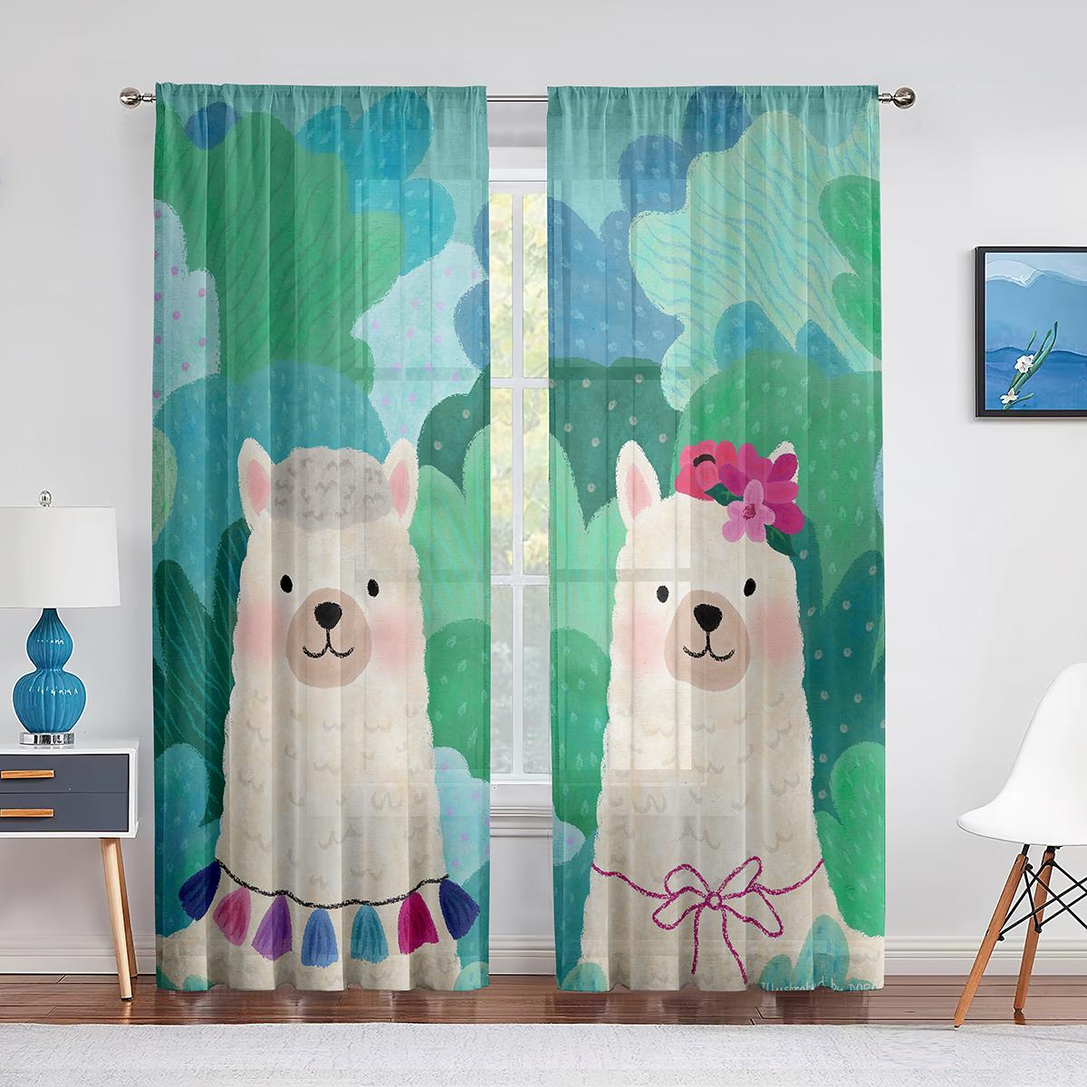 Милые мультяшные ламы — фото 9