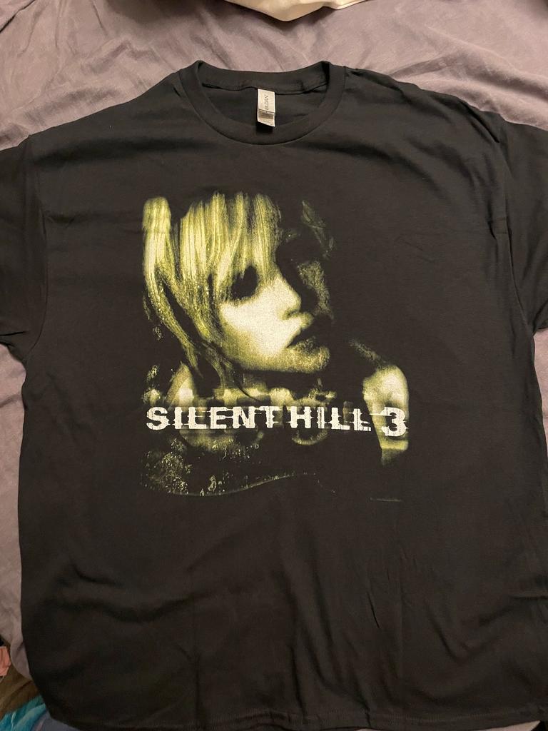 Silent Hill 3 - T Shirt - Various Sizes Survival Horror PlayStation 2 PS2 Resident Evil