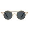 Fashion Sunglasses Retro Women's Glasses Metal Cat Eye Sunglasses Polygonal Personality Trendy Sunglasses 12
