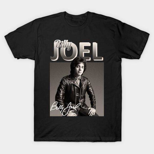 Billy Joel  80s Musician Vintage   T-Shirt Short Sleeve All Sizes S to 5 XL T01 Unisex T-Shirt S