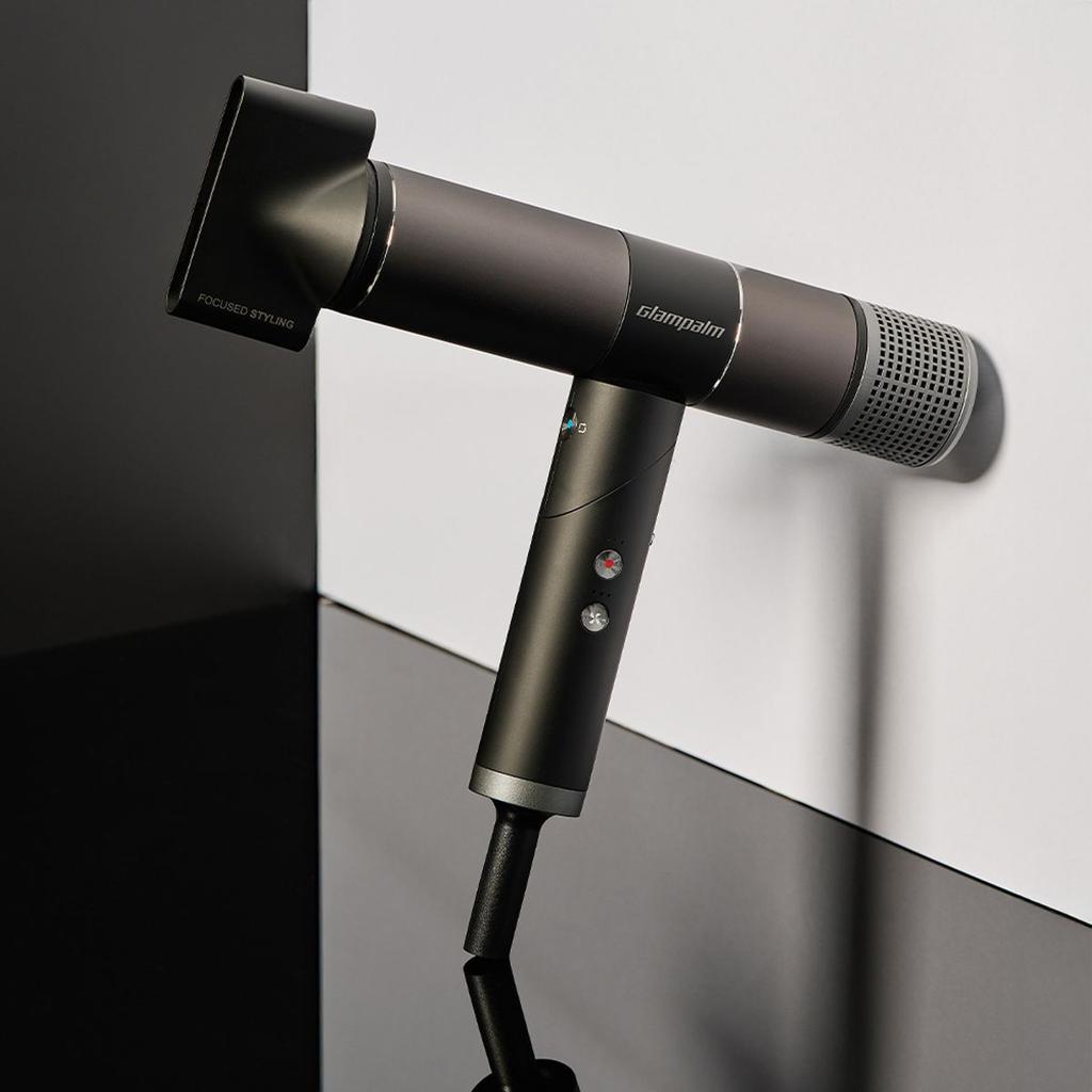 Glam Chic Air Trip GP716BK (Black) Free Voltage Foldable Travel Hair Dryer