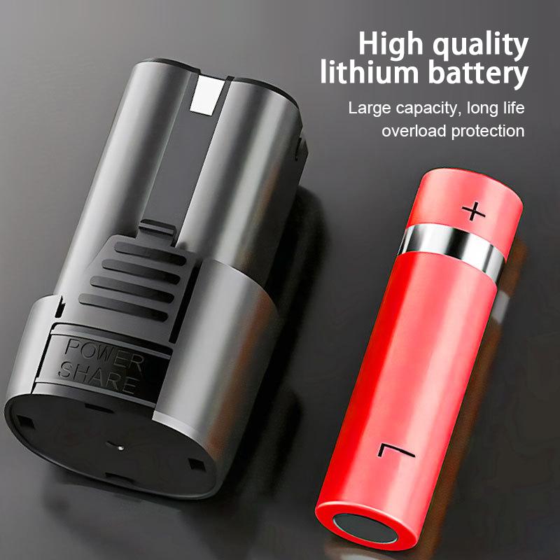 15cm Electric Ratchet 18V Cordless 90 Degree Right Angle Torque Lithium-Ion Auto Ratchet Repair Tool Set