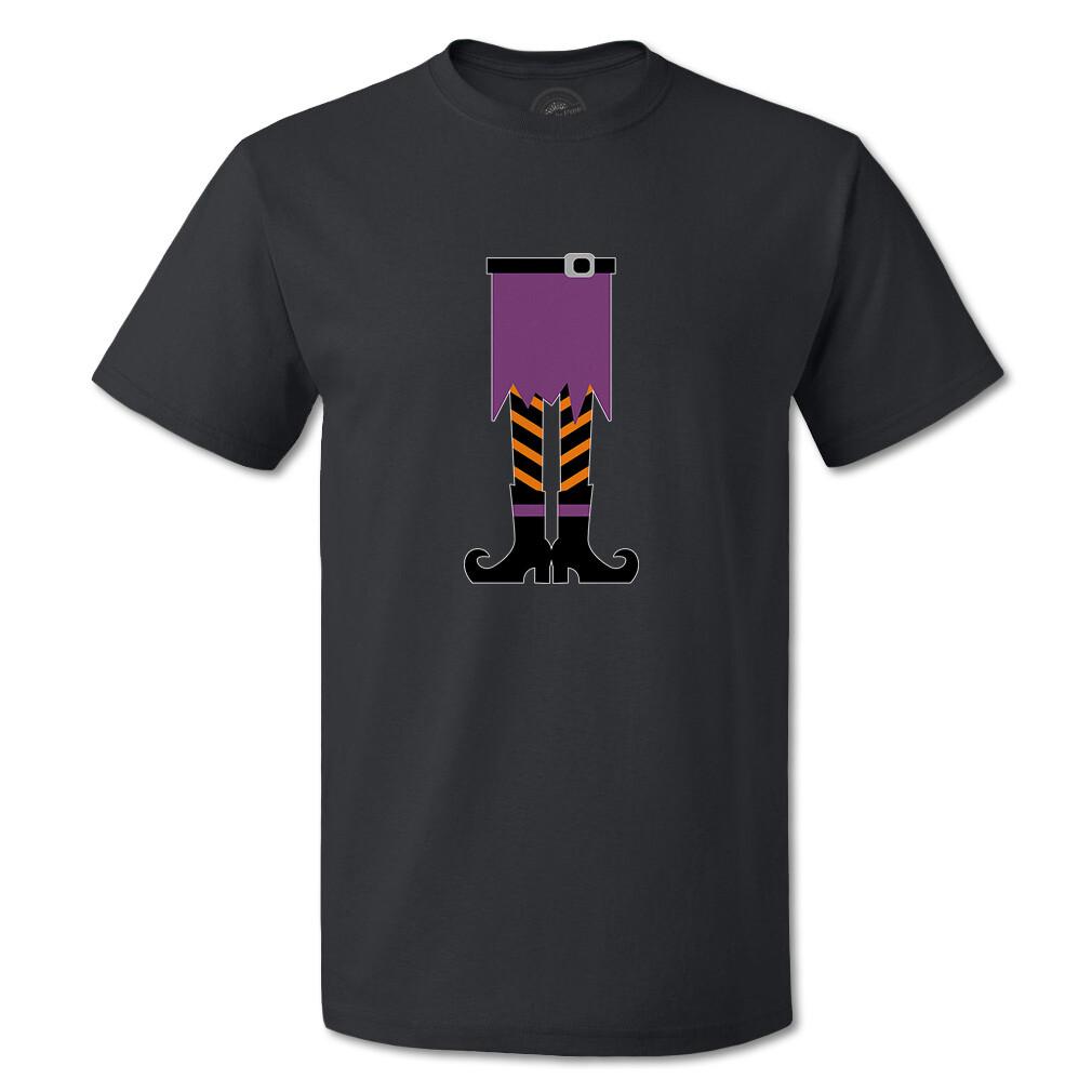 Funny Graphic T Shirts Halloween Witches Boots Style G Cotton Casper Top Custom L
