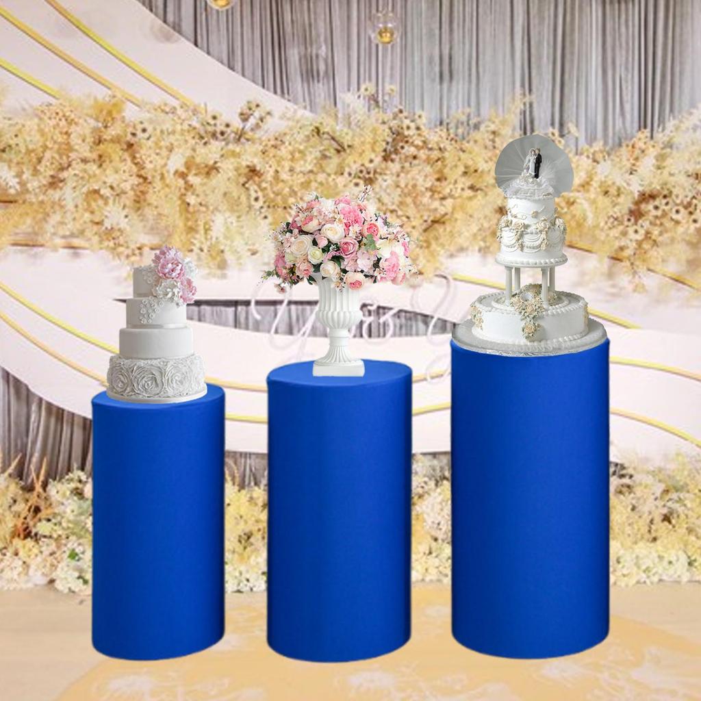 3x Cylinder Pedestal Covers Cylinder Stands Cover Comfortable Touching Cylinder