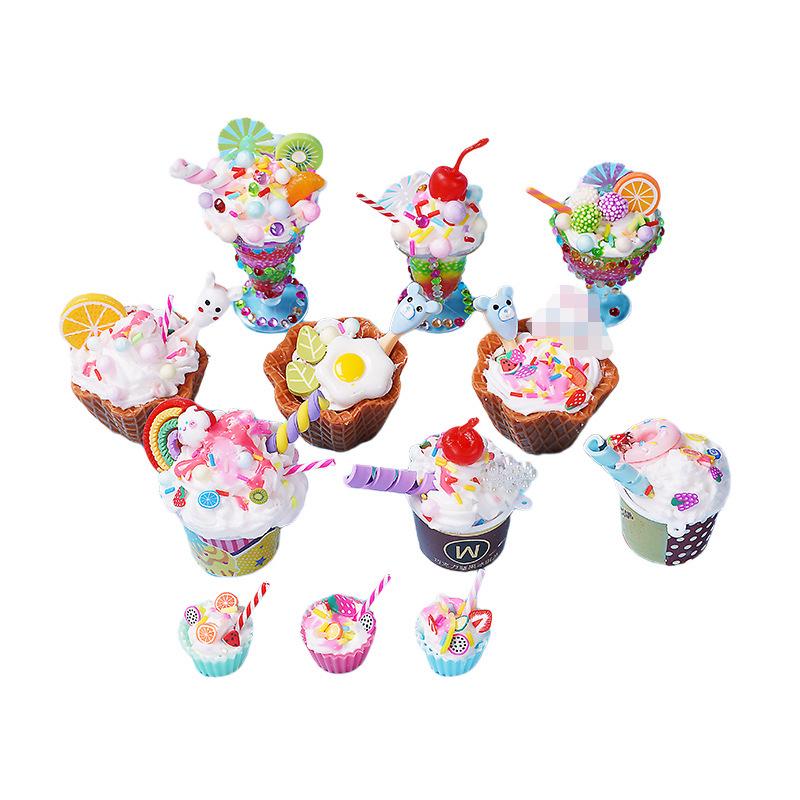 DIY Ice Cream Making Kit for Kids - Toy Food & Cake Simulation