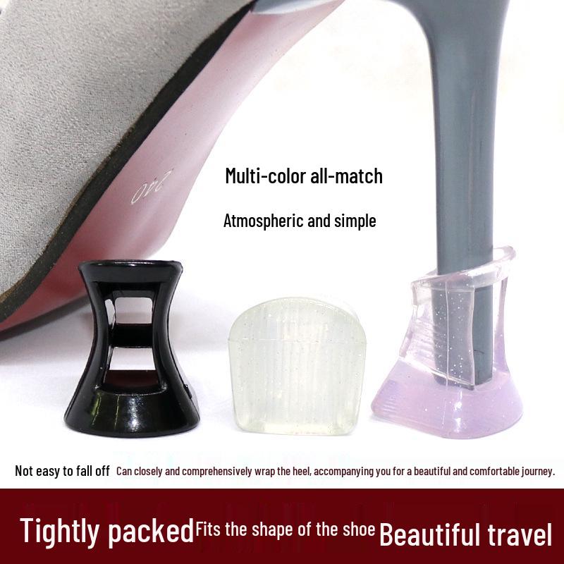 Wedding Heel Protectors: Anti-slip Covers for Lawn, Beach, Banquet & Ballroom Dance Shoes.