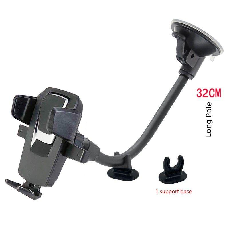 

Mobile Phone Car Mount with Suction Cup, Extended Version, Car Phone Navigation Holder for Vans and Trucks [32cm Extended Rod] Mobile Phone Holder