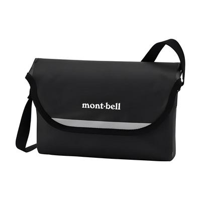 Montbell Crossbody Bag Outdoor Bag Nylon (TPU Composite) Black Unisex Couple Model