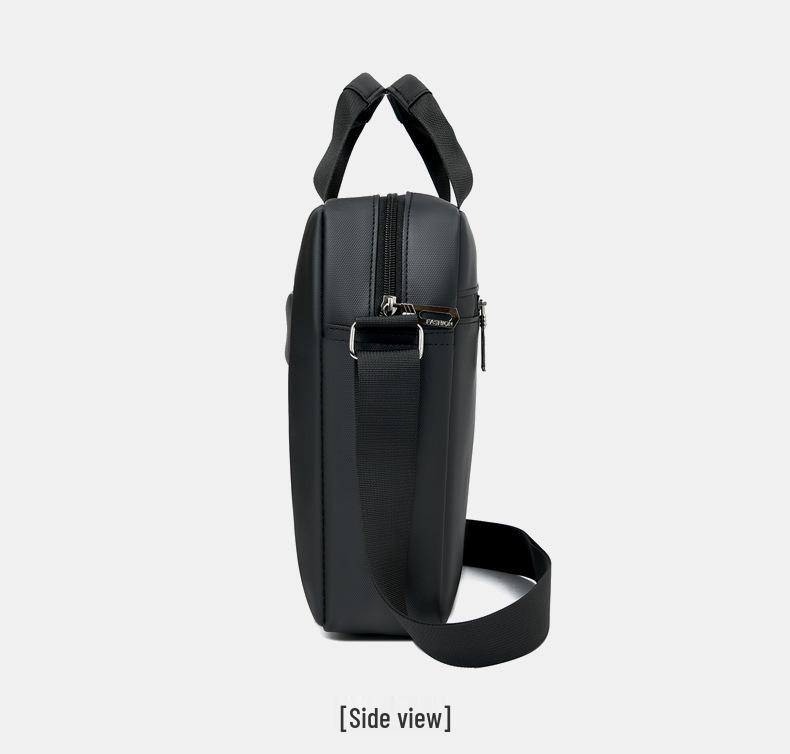 2024 Trendy Men's Large-Capacity Crossbody Business Shoulder and Tablet Bag