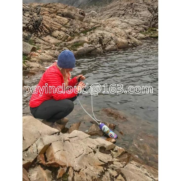 

Пешеходный портативный уличный индивидуальный фильтр для очистки воды