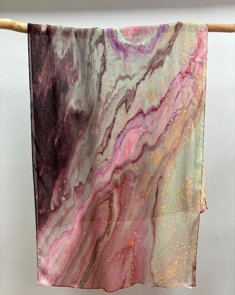2026 Design Printed Hijabs Premium Watercolor Women Headscarf Soft Scarf Shawl Suitable For Daily Abaya Accessories Women Veil