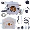 Carburetor Carb Tune Up Kit For Husqvarna 50 51 55 Rancher Chainsaw Replace Carb For Walbro WT 170 1,WT 170, Replace OEM Number For 503281504