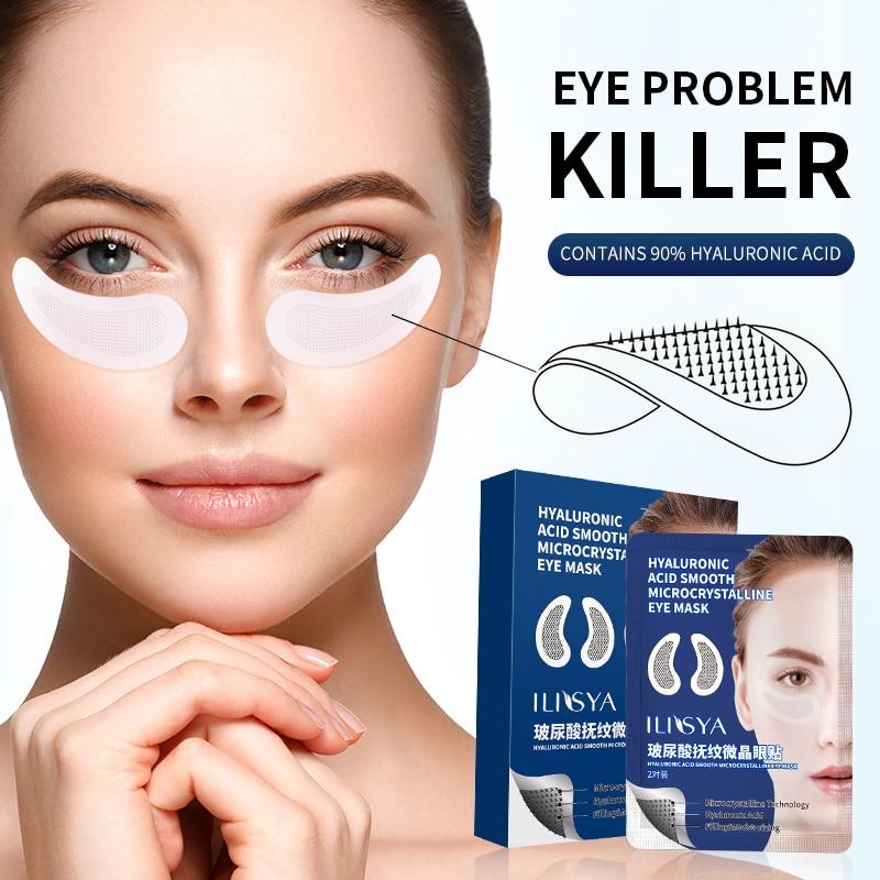 60 Stück Gold-Schwarz Perlen Hydra-Gel Augenpads – Gegen Augenringe & Falten | Für Augen, Stirn & Hals
