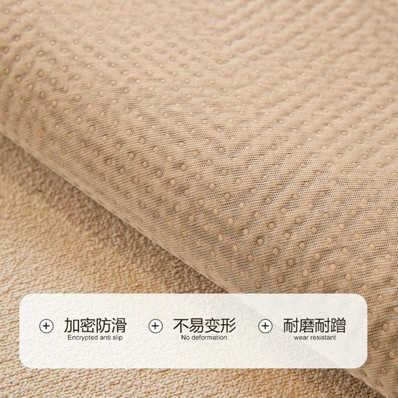 Chenier Speziell geformtes Sofakissen, Universell für alle Jahreszeiten, Rutschfest Französische Gerade Reihe Dreisitzer-Sitzkissen, Unregelmäßiges Überwurfhandtuch