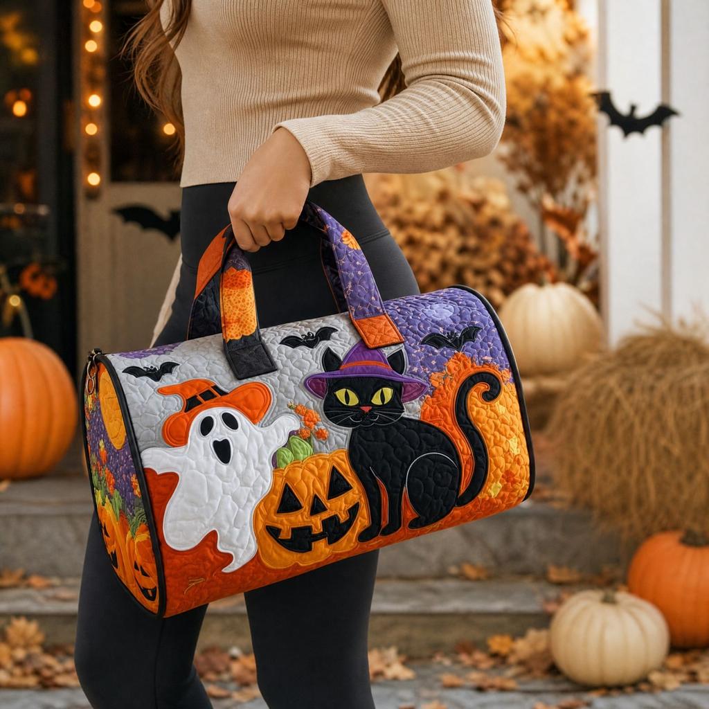 Damen Yoga Tasche Halloween Print Reise Handtasche und Aufbewahrungstasche für den lässigen Alltagsgebrauch