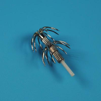 10pcs Octopus / Squid Jig DIY Hook 2.5# 3.0# 3.5# Squid Lure DIY Hooks Fishing Accessory