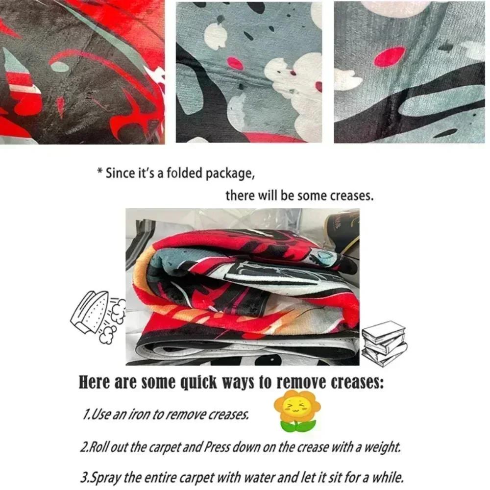 Welcome Mat Non-Slip Machine Washable Carpet Doormat for Living Room Bedroom Kitchen Indoor/Outdoor Rug