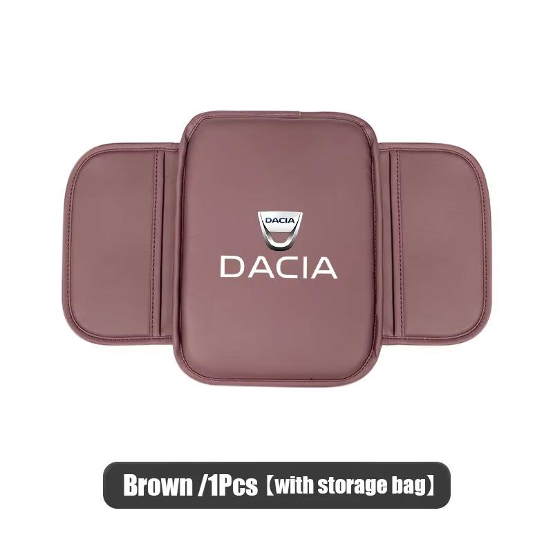 Capa de Almofada para Apoio de Braço de Carro Couro Assento Central Acessórios Para Dacia Bigster Spring Duster Sandero Jogger Dokker Lodgy Logan