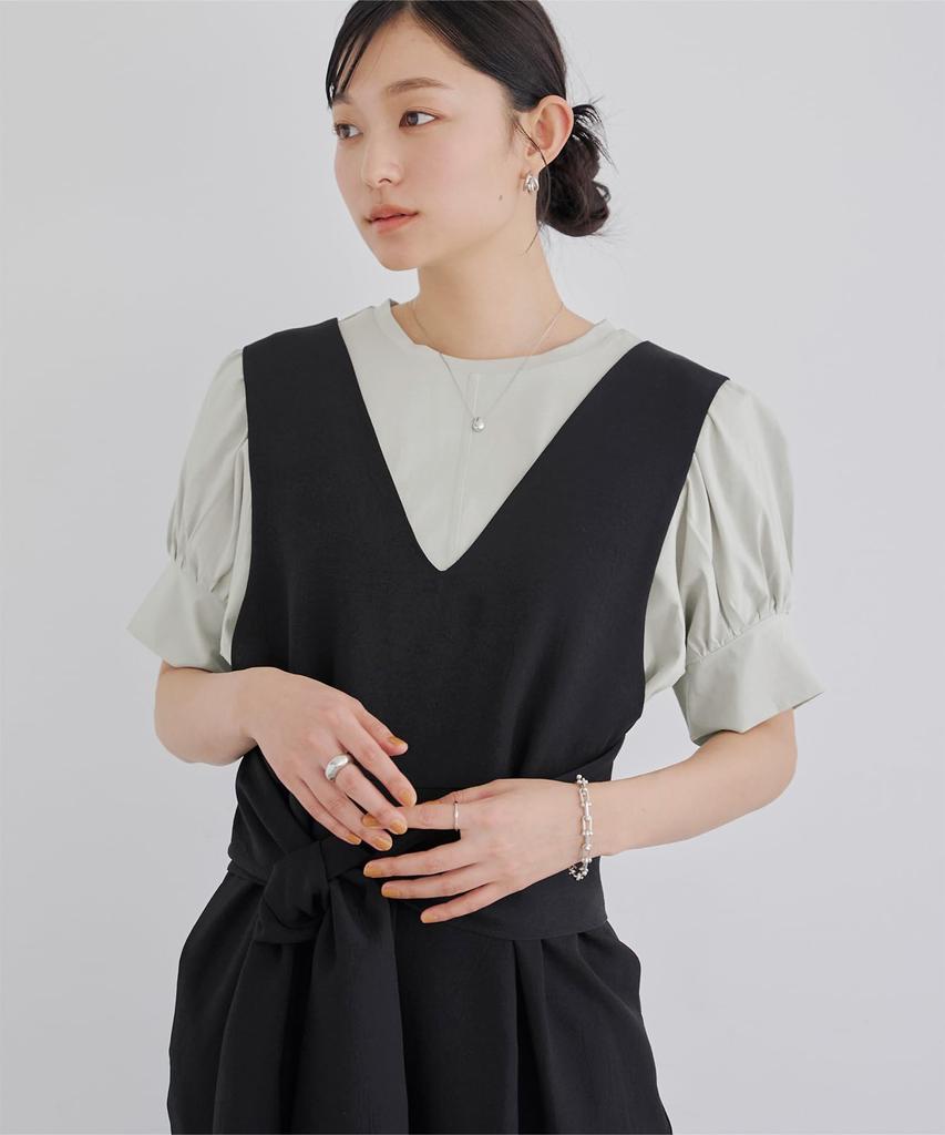 Design Sleeve ADXN1956 FREE Light Gray [Titi Bait] T-Shirt Women's