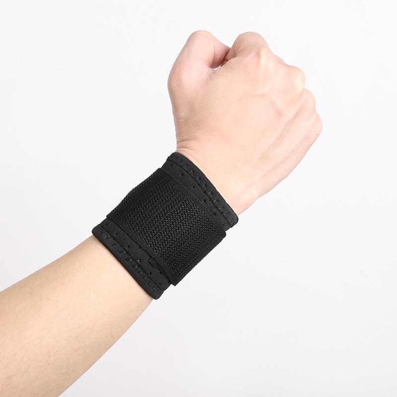 Elastic Sports Compression Wrist Brace for Weightlifting, Fitness, and Tennis - Anti-Sprain Wrist Guard and Protector.