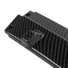 Front Bumper Spoiler Lip For Mazda 3 Axela 2014 2015 2016 2017 2018 Carbon Fiber Look/Gloss Black Lower Splitter Kit Protector