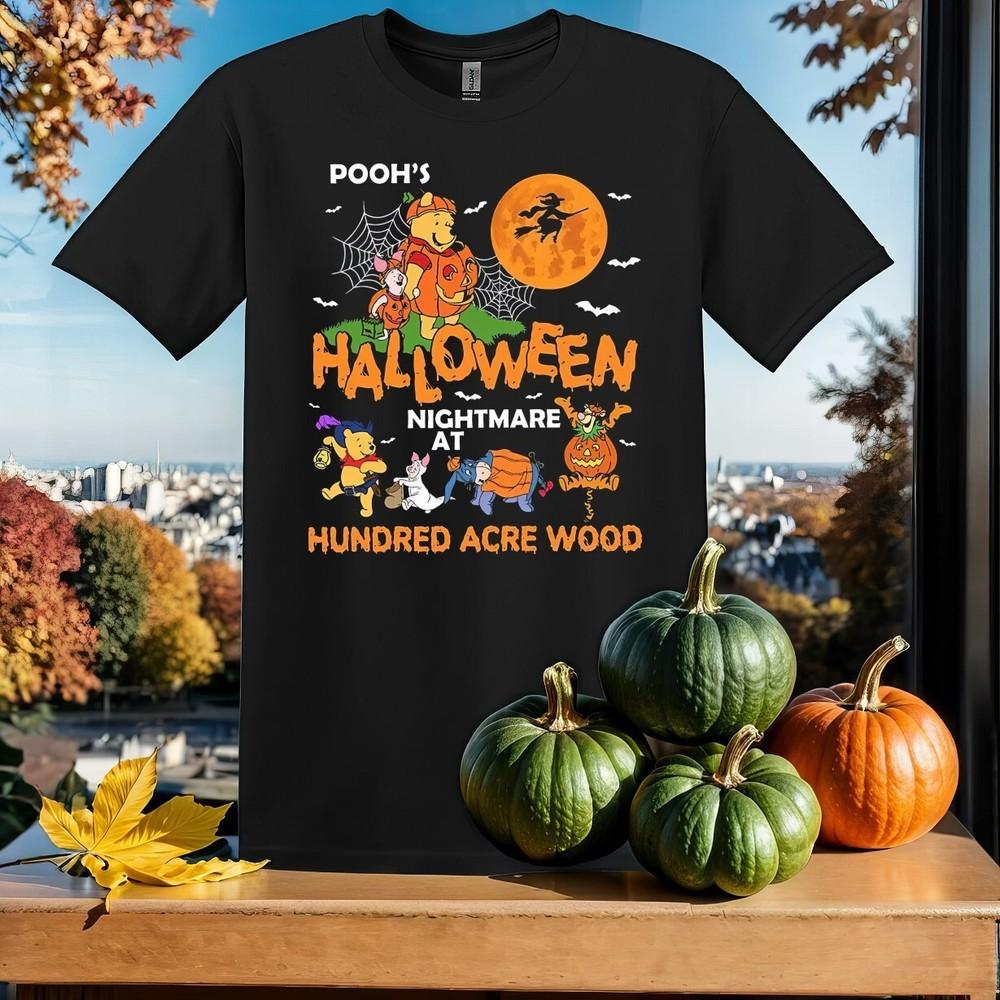 

Cute Pooh s Halloween T-shirt T shirt Men Women Unisex Tshirt SY67 XL