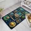 Underwater Fish Art Pattern Rug Floor Mat for Living Room or Bedroom Soft and Comfortable Carpet a Gift for Birthday and Holiday.