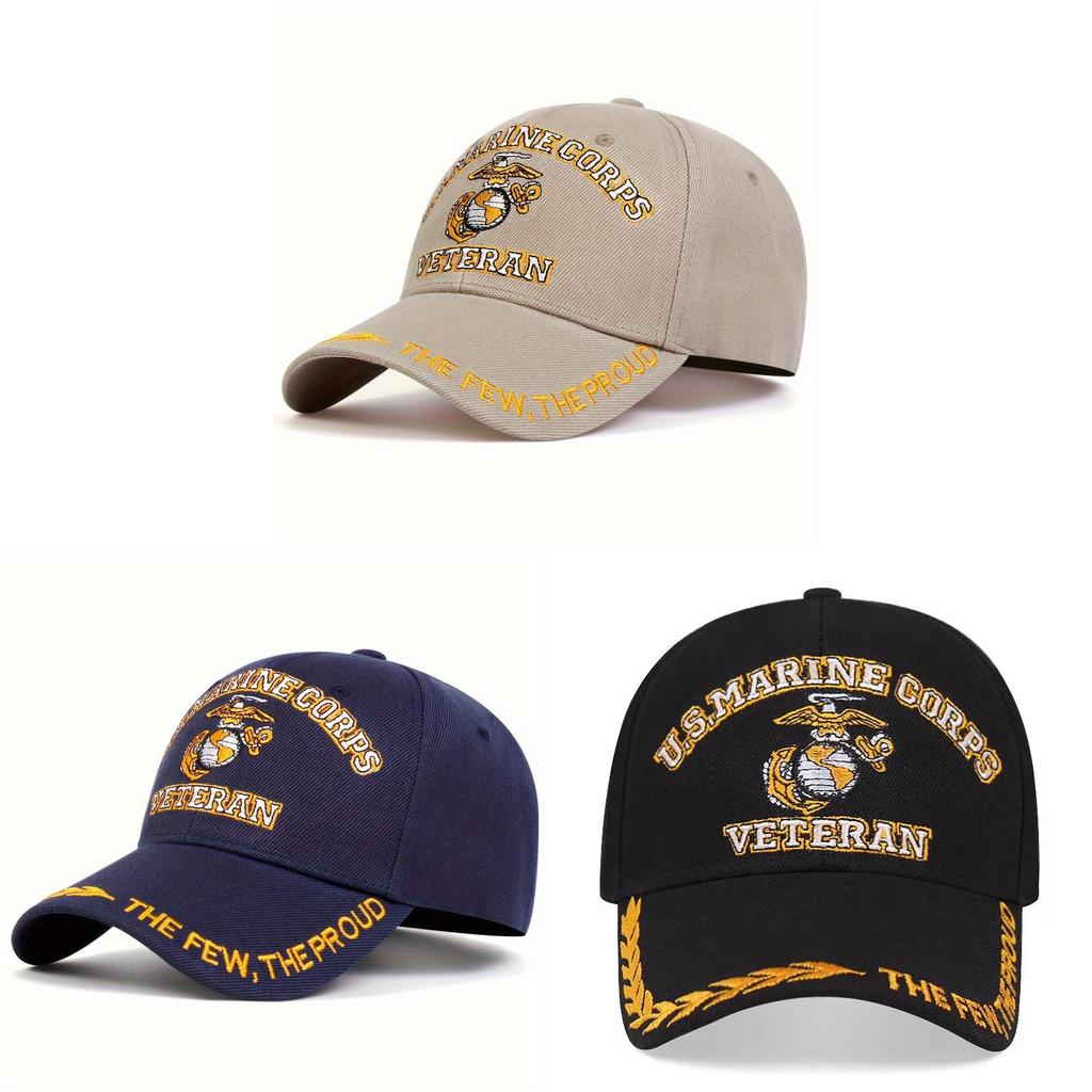 Cotton Embroidered Baseball Cap With Sun Protection For Casual Outdoor Wear