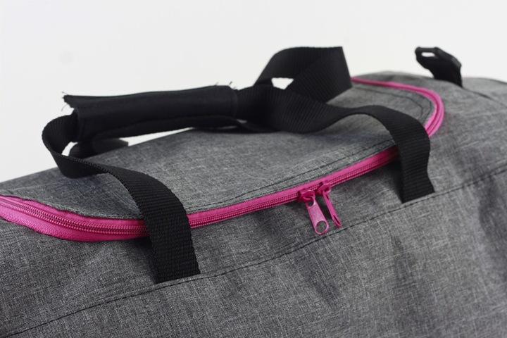 Torba Na Siłownię Damska Na Trening Fitness Produkt Polski 50 X 24 X 20 Cm