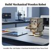 DIY Robot Kit Science Puzzle Teaching for Classroom, Students, Hobby Builders