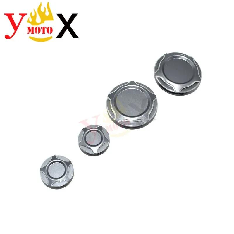 CNC Edge Cut Motorycle Frame Bar Screw Hole Prevent Dust Cover Cap Guard Plug Decal For Ducati Scrambler 800 400 1100 2013-2020