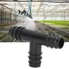 Schwenkrohr Kupplungsverbinder PP Zubehör für Gartenbewässerung Bewässerungssystem 16mm50Stk 16mm