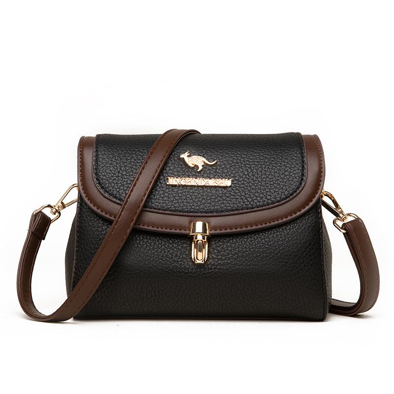 

Сумки Женские сумки-мессенджеры Модные женские сумки через плечо Женские маленькие квадратные сумки Практичные сумки чёрный