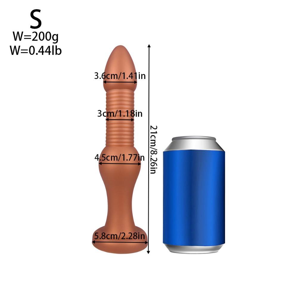 Extra Long Threaded Anal Beads Plug - Wearable for Outdoors, Couple Interactive Intimate Sex Toy