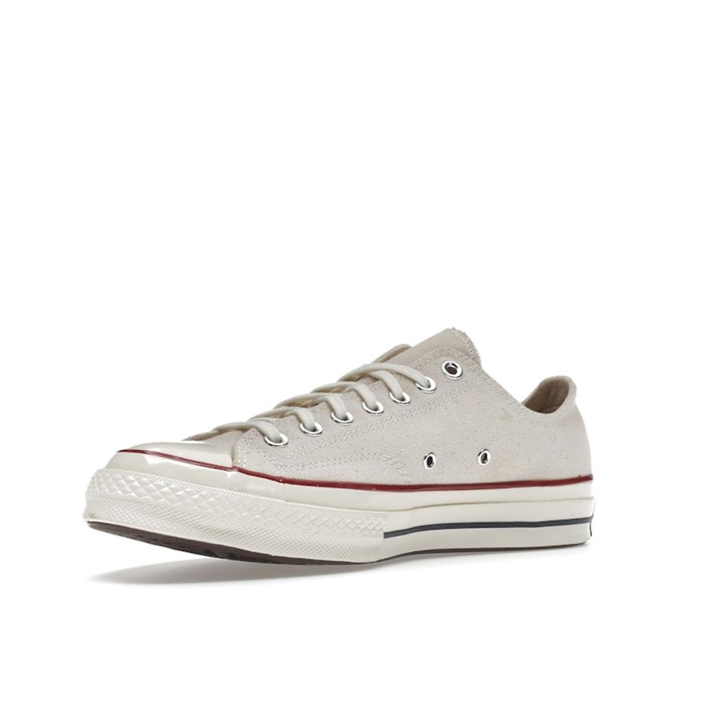 Converse Chuck 70 Low Top Parchment Unisex Sneakers White Garnet Egret 162062C