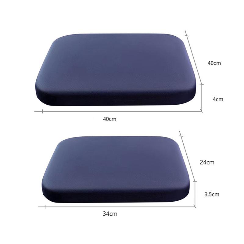 Ergonomic Memory Cotton Ofice Student Seat Cushion Hemohoid Seat Cushion Chair Cushion Car Seat Cushion Extension 34x24x3.5cm