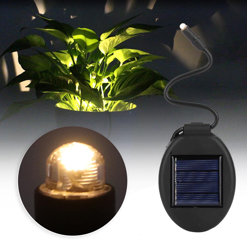 Waterproof Solar Power Balcony Flower Pot Light For Outdoor Garden Landscape Dec Waterproof Solar Power Balcony Flower Pot Light For Outdoor Garden Landscape Dec