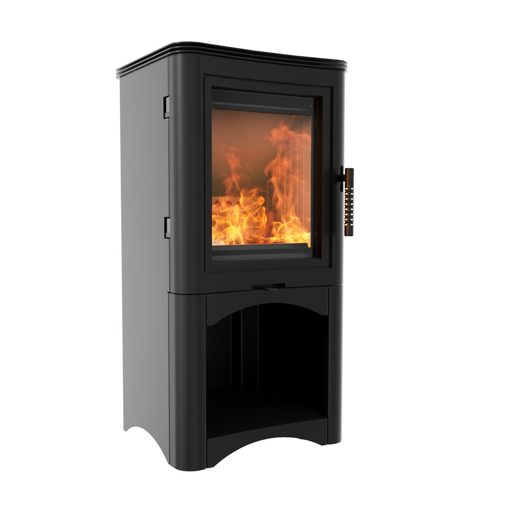 Wood Burning Steel Stove KRATKI K5 Ø 150 7 kW