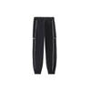 Li Ning Sports Basketball Series Loose Cuffed Sweatpants Women Bottoms Black AYKS096-2