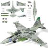 1/72 Scale Plastic Model Airplane SU-25 Frogfoot Highly Detailed Assembly Model Kit Military Series Building Blocks Xmas Gift