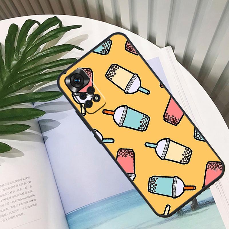 

Boba Milk Tea Funda For Xiaomi Redmi Note 11 10 12 13 14 15 Pro Plus Case For Redmi 15C 10C 13C 12C 14C 15 Redmi 12 4G