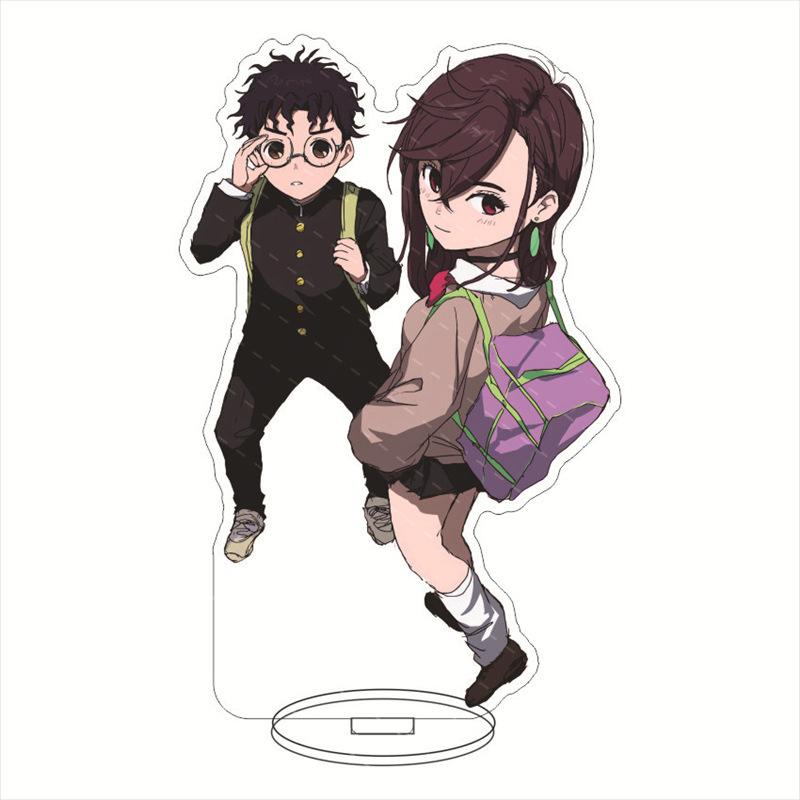 Anime DAN DA DAN  Momo Ken Aira Seiko Acrylic Figure Keychain  Cosplay Exhibition Gift  Acrylic Stand Doll Dandadan Model