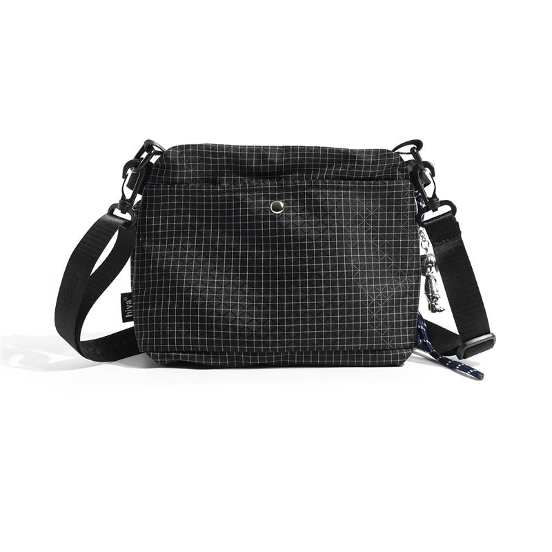 Water-repellent Outdoor Crossbody Bag Lightweight Shoulder Bag Commuter Small Square Bag