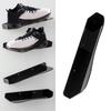 1 Pair Space Saving Shoe Display Stand Wall Mount Rack for Sneakers and High Heels Acrylic Shelf with Adjustable Height