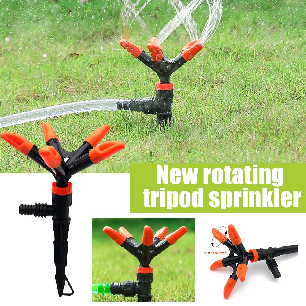 360° Garden Sprinkler Rotation Irrigation Watering System Automatic Agriculture Lawn Farm Greenhouse Spray Tool