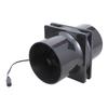 12cm In Line Air Blower 5V Ventilation Blower In Line Marine Bilge Strong Engine Ventilation Fan with Speed Controller