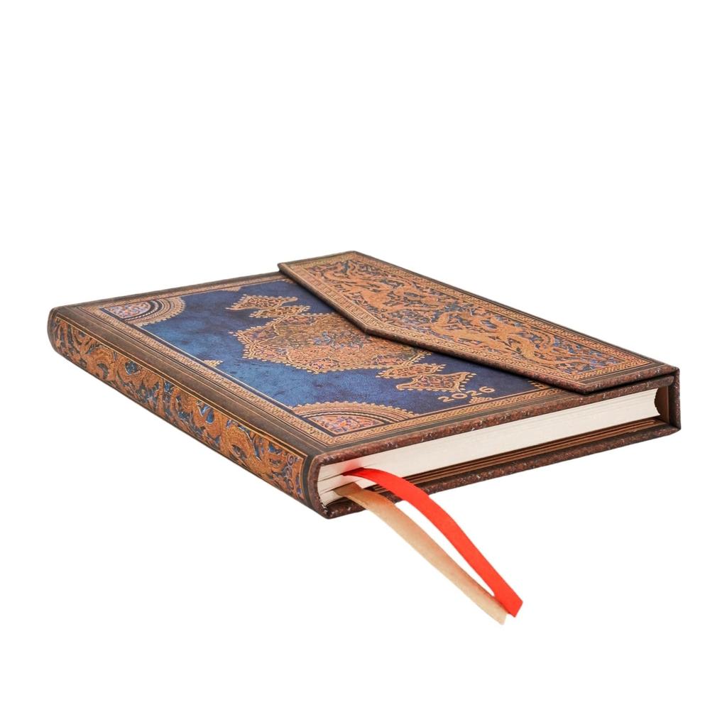 Paperblanks 2026 Diary Safavid Indigo Hardcover Midi DE0762-4