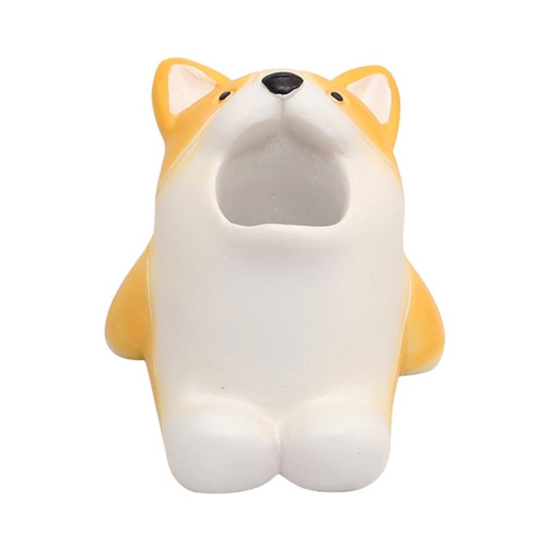 Fun and Functional Nail Art Painting Brush Holder Cute Animal Shape Toothbrush Holder Perfect for Organizing Brush Tools