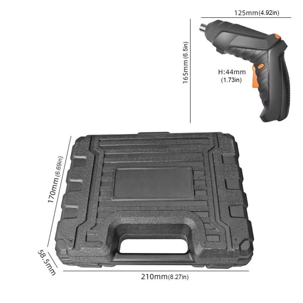 Multifunctional Electric Screw Driver USB Charging Cordless Screwdriver  Drill Driver