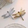 2PCS Christmas Butterfly Dragonflies Shaped Plastic Hanging Ornaments For Indoor Outdoor Holiday Party Decoration